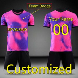 DIY Aangepaste Lege Milaan 2022 Soccer Jersey 21 22 Scholen Paren Team Custom Made to Order Yourself Numbalt Football Shirts Mannen Kits Uniformen Stijl 215