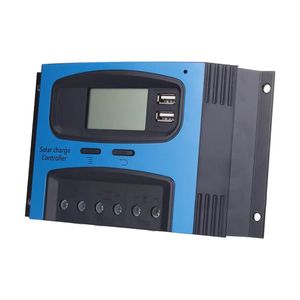 10A 15A 20A 25A 30A 40A PWM 12V/24V Solar Panel Batterie Regler Laderegler LCD Display