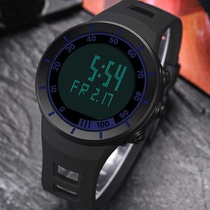 Mode Marke Luxus männer Sport Uhren Stoßfest LED Elektronische Uhr Mode Wasserdichte Militär Uhr Outdoor Uhr 9001 G1022