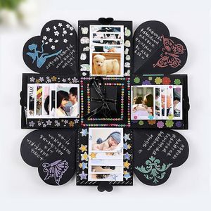 Surprise Explosion Box Love Memory DIY Wedding Po For Valentine Party Scrapbook Scatole Anniversary Bithday Gifts Gift Wrap