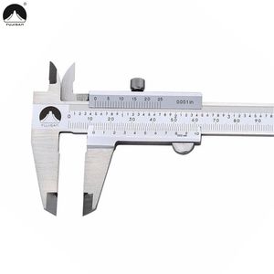 FUJISAN Vernier Caliper 0-150mm 0.001inch Stainless Steel Calipers Metric/Inch Micrometer Gauge Measuring Tool 210810