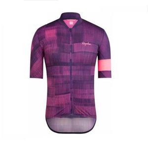 RAPHA team Men's Summer Breathable Cycling jersey quick dry Short Sleeves Bicycle Shirts Road Racing Uniform ropa ciclismo S21040234