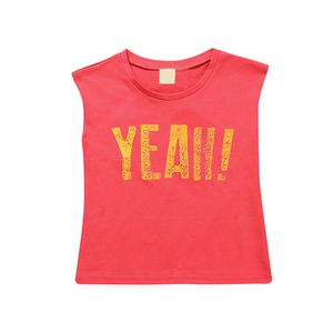 키즈 민소매 T 셔츠 코튼 싱크대 아기 소년 소녀 티셔츠 아이들 여름 패션 편지 인쇄 탑 티셔츠 210413