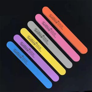 2021 Nail Files Sponge rubbing long round sponges strips manicure polishing nails art sand nail tools