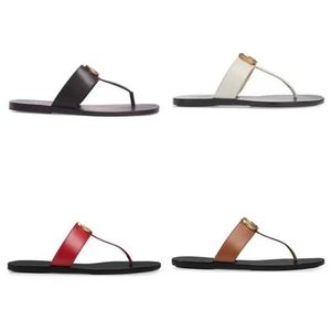 Ny designer kvinna tofflor män tofflor bottnar flip flops kvinnor lyx sandaler mode kausal flip flop storlek 35-42