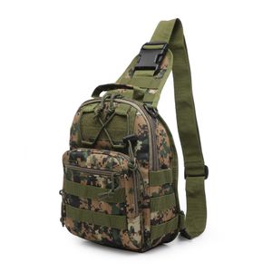 Outdoor Wasserdichte Militärische Taktische Camping Sporttasche Schulter Camouflage Kleine Brust Messenger Bergsteigen