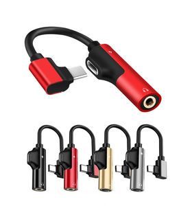 Adattatore OTG jack USB tipo C a 3,5 mm AUX per Huawei P30 Pro Xiaomi Mi 9 8 Se Oneplus 7 Cavo audio per cuffie