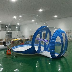 Transparent Inflatable Clear Bubble Tent for Outdoor Camping Resort Free Pump Diameter 3m Bubbles House Hotel Room