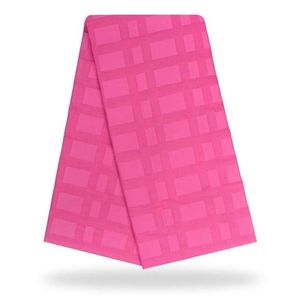 Balack Color Polache Atiku Style Baby Pink Fabric 100%Algodón 2021 Africano Swiss Voile 30