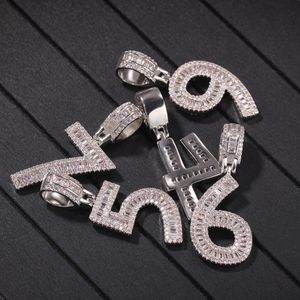 Fashion Chains Necklaces & Pendant Rope/Cuban Chain For Men Women Full Iced Out Cubic Zircon Hiphop Jewelry