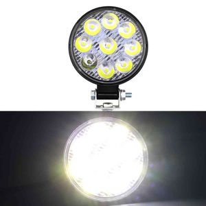 27W 9 LED carro de carro luz de inundação barra mini faróis brilhantes holofotes para auto motocicleta caminhão tractor reboque offroad