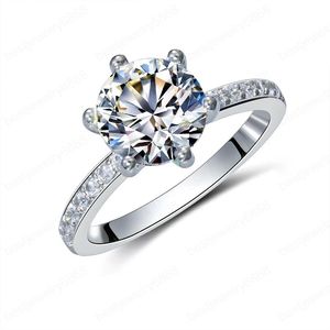 Wholesale brides rings for sale - Group buy Luxury Cubic Zirconia Rings For Teen Girls Bride Romantic Engagement Rings Jewelry Wedding Ring