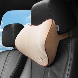 Cojines de asiento Almohada de coche Memoria 3D Memoria de algodón Cuello de cuello de cuello Travelible Moda transpirable Cómodo reposacabezas Cojín para silla de oficina