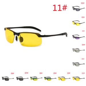 2021 Solglasögon Färgbyte Polariserade Solglasögon Mode Tillbehör Man Dag och Nätter Körning Fiske Natt Vision Glasögon