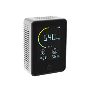 Luchtbevochtigers CO2 METER MET LCD-achtergrondverlichting TVOC Sensoren Indoor Carbon Dioxide Detector Intelligente Luchtkwaliteit Analyzer Tester Monitor