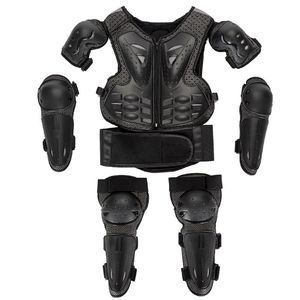 Motorcykel Armor Est Barn Vest Bröst Back Protection Motocross Skid Skateboard Säkerhetsjacka Moto Wear Protective Gear