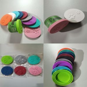 More Color Silicone Can Covers Multifuntion Cat Supplies Cans Lids Cats Claws Print Sealing Fresh Keeping Cover For Pet Food 2 2mc Y2