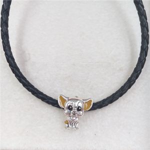 925 sterling silver western jewelry charms making kit chains bead bracelets for women bangle Disny Simb lion Charm pandora necklace men gift pendant kids 799383C01