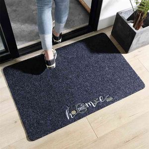 Japanese-style Doormat Outdoor Dust Removal Wear-resistant Anti-skid Entrance Door Mat Scraping Mud and Sand Removing Foot Pad 210727