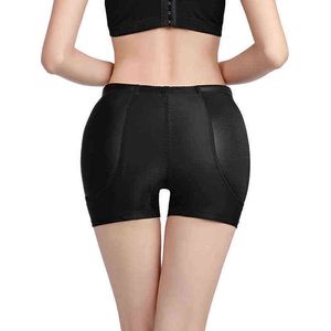 Mulheres Corpo Shapers Acolchoado Calcinha Butting Lifter Underwear Seamless Seamless Hipbone Panty Y220311