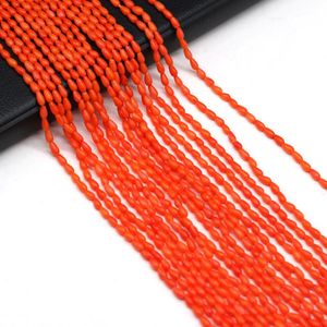 Other Orange Drop Shape Natural Coral Spacer Beads Loose For Jewelry Making DIY Necklace Bracelet Earring Accessories