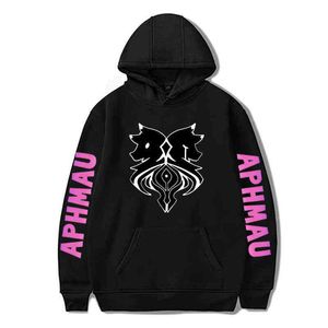 Aphmau Printed Hooded Sweatshirt Men's Women's Harajuku Streetwear Pullover Unisex Oversized Hoodie G1208