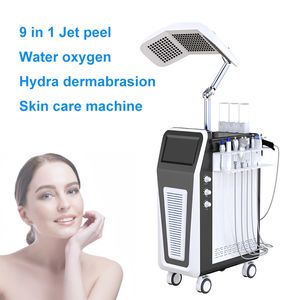 Hydra Microdermoabrasão Hidroterapie Oxygen Ultrasonido Facial Skincare Máquina Hydro DermaaBrasion 9 em 1 Hidrofacial