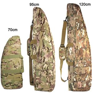 Stuff Sacks 70cm 95cm 120cm Gun Bag Tactical Military Rifle Waterproof Carrying Backpack Shoulder Case Outdoor Hunting Accessories