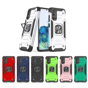 Najnowszy metalowy obrotowy kickstand przypadki antypropowe powłoki dla Samsung Galaxy S30 Plus S20 FE Notatka 20 Ultra A01 A11 A21 A51 A71 5G