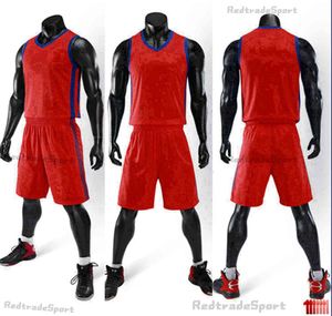 2021 Erkek Yeni Boş Baskı Basketbol Formaları Özel Adı Özel Numarası En İyi Kalite Boyutu S-XXXL Mor Beyaz Siyah Mavi VPWQE