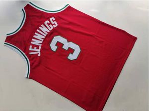 Niestandardowe koszulki do koszykówki mężczyzn Młodzieżowe kobiety Brandon Jennings Rozmiar S-2xl lub dowolne koszulki nazwiska i numeru