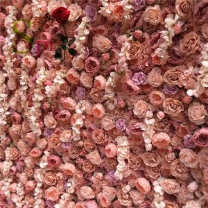 Wholesale hydrangea fabrics for sale - Group buy Decorative Flowers Wreaths SPR Stage Decoration Hydrangea Flowerwall Events Fabric Panel Greenery Wall Wedding Decor Artificial