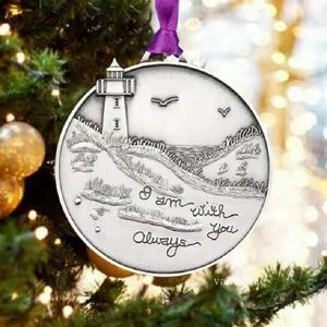 Party Favor Christmas Pendant Memorial Ornament Decorations for Home 2022 New Year's Decor When Someone You Love Becomes A Memory T2I51359