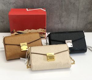 Millie Visetos Torebka 5A najwyższej jakości skórzana torba Koreańska torebki Crossbody Torby