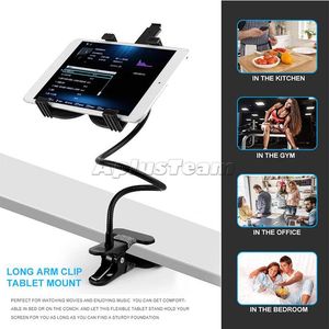 Bett Tablet Ständer Universal Rotierenden Desktop Halterung Halter Lazy Mobile Für Telefon Freisprecheinrichtung 10 Zoll IPad Handy Halterungen Halter Neue