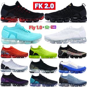 VM Fly 2.0 1.0 Running Shoes Men Sneakers Chinese New Year White Pure Platinum Black Metallic Gold Dark Grey Animal Pack Zebra Bred Women Breathable Designer Trainers