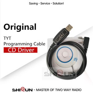 USB Programming Cable+CD TYT Handheld Walkie Talkie DM-UVF10 TH-UV8000D TC-8000 TH-UV8000E TH-UV9D TH-F8