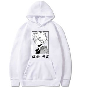 Boku No Hero Academia Hoodies Mode Vinter Pullovers Toppar Man och Kvinna Y0803 Y0804