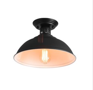 LED Ceiling Light Black E26 Industrial Loft Pendant Lamps Indoor Cafe Restaurant Bar Corridor Art Decoration Lighting
