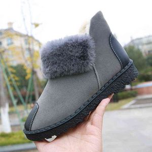 Botas Quentes Mulheres Pele Bolsa de Neve Boot Bota para Mulheres Alta Qualidade Genuine Vaca Camurça Inverno Botas de Turco Confortável