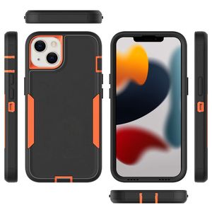 Доспехи 2 в 1 Защитник Heavy Duty Full Cover Dual Layer PCU PC TPU Чехол для iPhone 13 12 11 XR XS MAX A