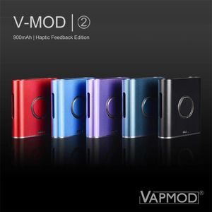 100% original VMOD VMOD VMOD 2 II 900MAH Préchauffez VV Tension Variable Battery Kit de vape MOD pour 510 cartouches Réservoir authentique A36