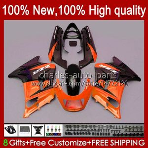 Body for Kawasaki Ninja ZZR250 90 91 92 93 94 1995 1996 1997 1999 1999 Orange BLK جديد هيكل السيارة 54HC.130 ZZR 250 CC ZZR-250 1990 1991 1992 1992 1993 1994 95 96 97 98 99 OEM Fairing