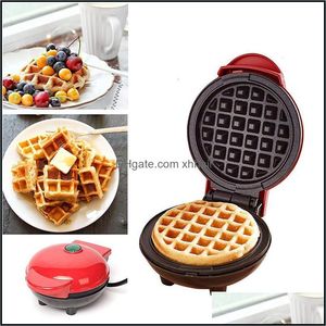 Bakeware Kitchen, Dining Bar Gardencute Mini Waffle Maker Portable Matic Home Breakfast Electric Toaster Baking Mods Drop Delivery 2021 8k