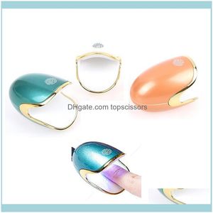 Nail Art Salon Health Beautynail Lamp Led Mini Dryers Potherapy ad asciugatura rapida Baking Drop Delivery 2021 Knaqm