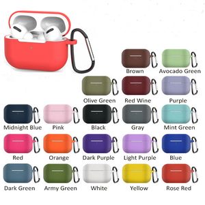 NUOVI ACCESSI A CUSCHENTE Casi di silicone per Apple AirPods Pro AirPod 3 Protettivo Bluetooth Earphone Wireless Copertura Case di ricarica