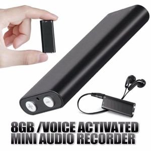 Digital Voice Recorder 8GB Mini Secret Intelligent Pen Intelligent USB Audio Audio Audio Lettore MP3 192Kbps Recording