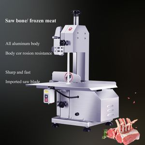 Livsmedelsbearbetning Rostfritt stål Elektriska Bone Saw Machine Kommersiella köttband Bone Cutter Machines