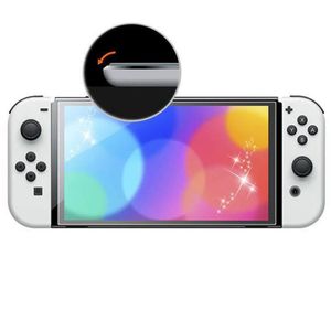 9H HD-Schutzfolie aus gehärtetem Glas für den Schutz des Switch OLED Lite-Modells