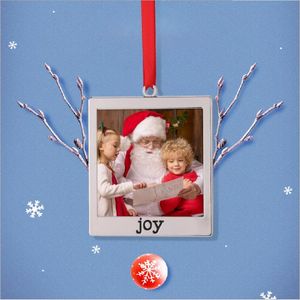 Santa Claus Magic Keychain Sublimation Jul nyckelring snöflinga fyrkantig form xmas träd hängande hänge